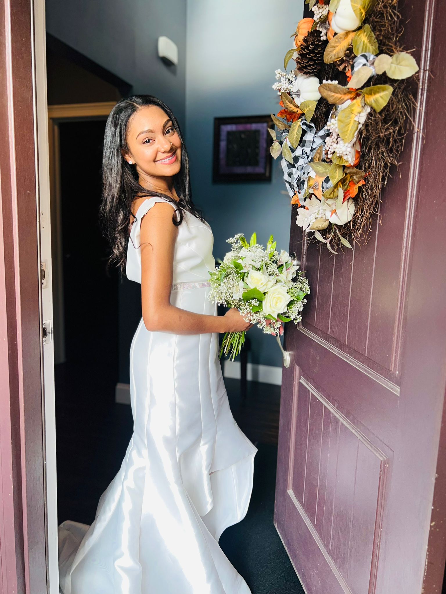 Satin Muse” Bridal Gown