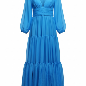 Blue Loose Summer Dress